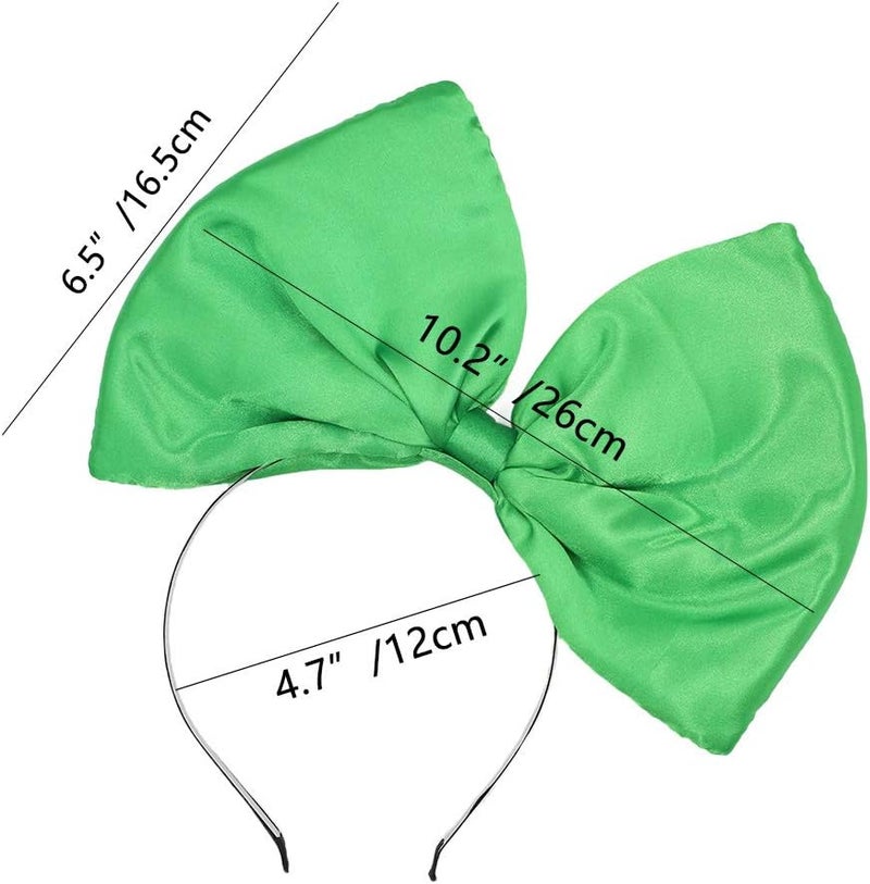 BUTITNOW BUYITNOW Women Huge Bow Headband Cute Bowknot Hair Hoop for Halloween Cosplay - Image 3